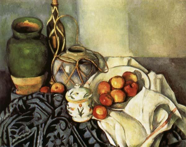 Paul Cezanne Nature morte avec oil painting picture